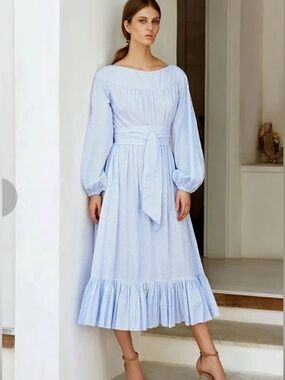 spring flowy maxi dress Luna Maxi Dress Dusty Rose/Light Brown / S